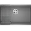 chau rua bat konox granite sink naros 760s grey