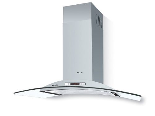 Máy hút mùi Malloca kính cong MC 9085-750 LCD