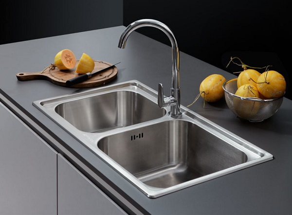 KINH NGHIỆM CHỌN MUA CHẬU RỬA BÁT 2 HỐ LOẠI NÀO TỐT NHẤT 1 Kinh nghiệm chọn mua chậu rửa bát 2 hố loại nào tốt nhất