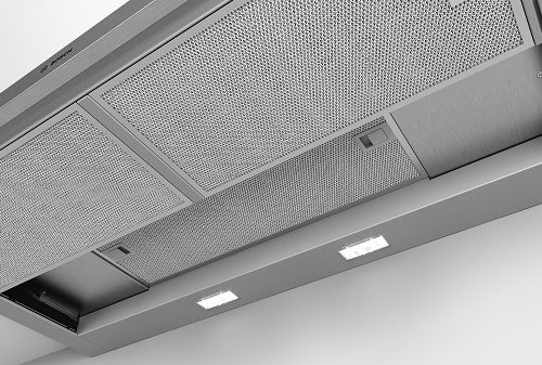 hệ thống đèn led và lưới lọc của Máy hút mùi Bosch DFM094W53