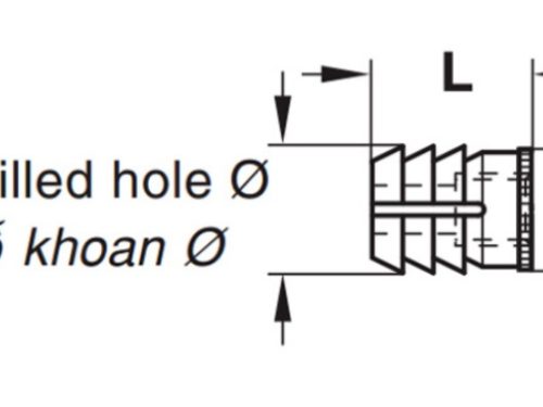 Tắc kê thân ốc liên kết Häfele 039.32.050