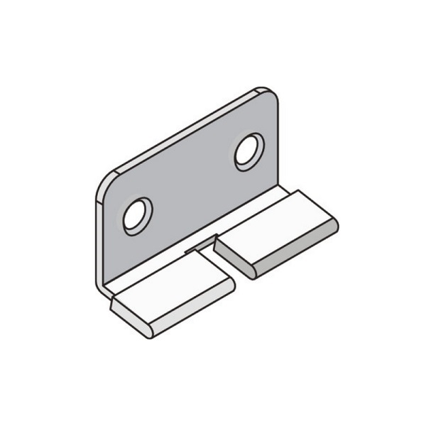404-24-310 Bas giữ khoảng cách cho cửa trượt Hafele 404.24.310