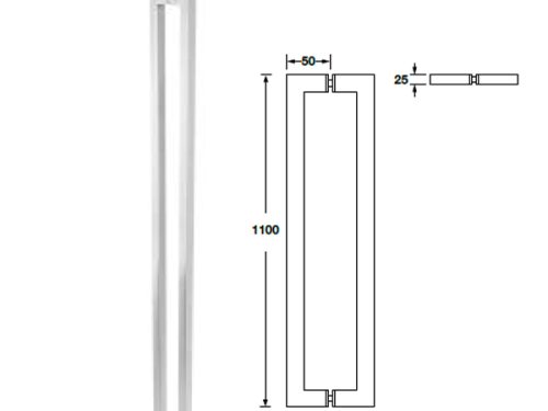 Tay nắm kéo đẩy Hafele 1100mm 903.02.000