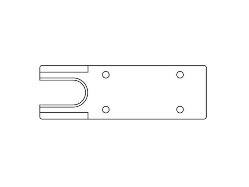 Nắp che bản lề sàn DCL41 Hafele 932.84.047