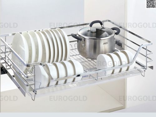 Giá xoong nồi, bát đĩa Eurogold inox 304 nan dẹt EPD7280