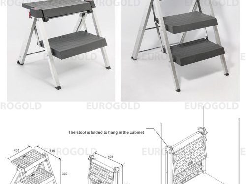 Thang gấp thông minh 3 tầng Eurogold EUT103