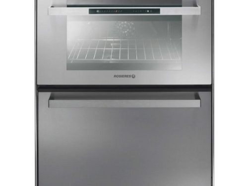 Dou lò nướng kết hợp máy rửa bát Rosieres R2IN1X