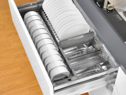 Giá để bát đĩa inox hộp Inoxen BH91