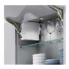 Bộ tay nâng Free Flap 1.7E Hafele 372.29.700 nắp trắng