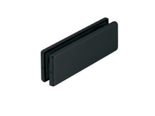 Kẹp kính dưới đen mờ Hafele 981.00.655