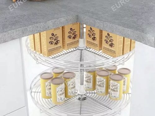 Mâm xoay inox mờ nan dẹt Eurogorld EPL360A