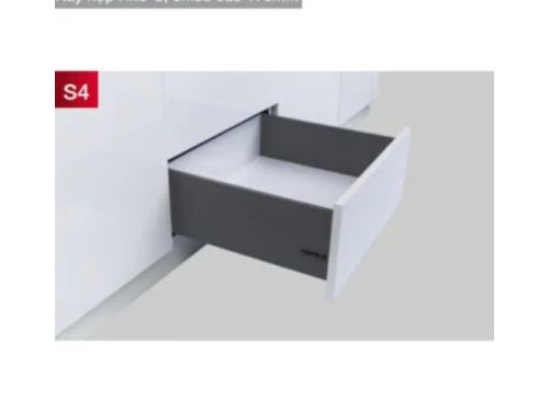 Ray hộp Hafele 552.35.355 Alto S PTO xám đậm H170/500mm