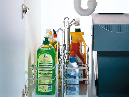 Rổ kéo đựng dụng cụ vệ sinh Portero 2 Hafele 545.48.261