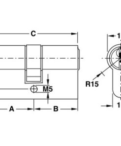 ruot khoa hafele 916 00 057 1