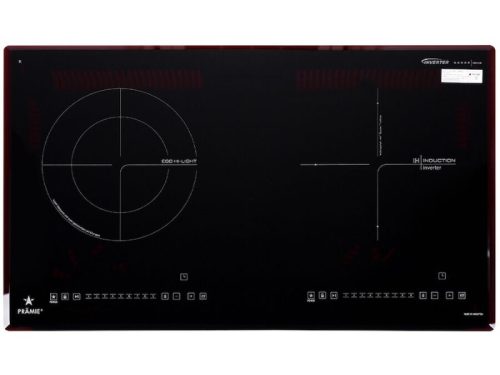 Bếp từ kết hợp hồng ngoại Pramie PRMY-2108 2 vùng nấu lắp âm