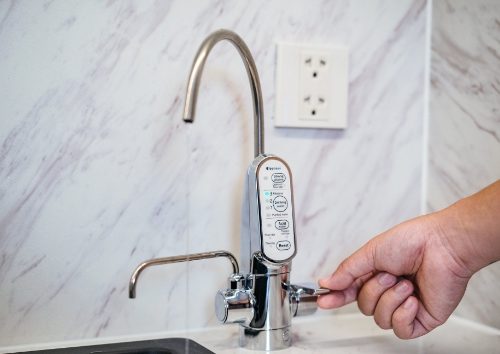 Vòi nước thiết bị lọc nước điện giải tạo ion kiềm Cleansui EU301