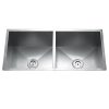 Chậu rửa bát inox 2 hố Gorlde G-1 2 Chậu rửa bát inox 2 hố Gorlde G-1