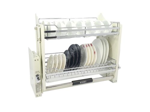 Ảnh thực tế giá bát nâng hạ inox 304 BossEU BS304.190DS