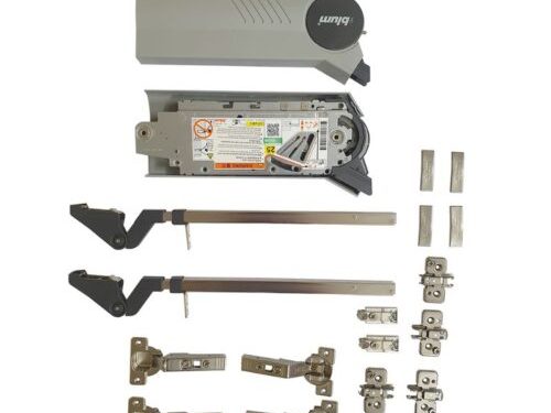 Cấu tạo tay nâng Blum điện đóng mở tự động 20HK+20F2500+20F3900