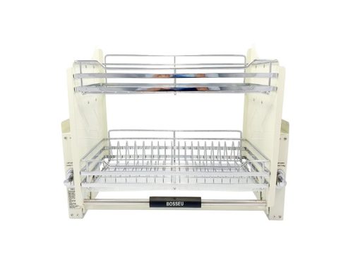 Hình ảnh giá bát nâng hạ inox mạ crom BossEU BS160D