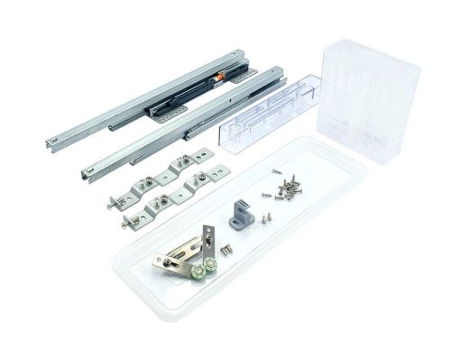 Ray trượt giá dao thớt inox mạ crom BossEU BS250D