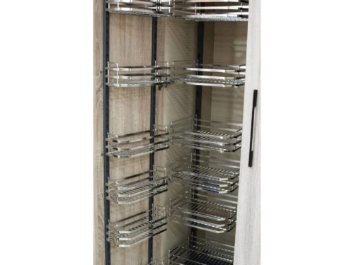 Tủ kho đựng đồ dự trữ inox 304 nan dẹt Bosseu BS304.645PS-1