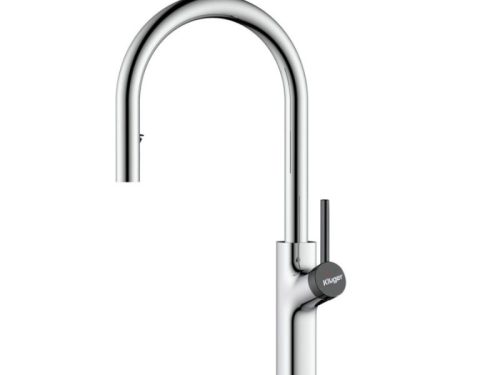 Vòi rửa bát nóng lạnh Kluger KLF0006C có dây rút