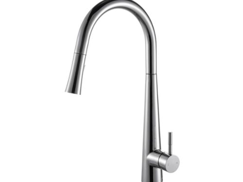 Vòi rửa bát nóng lạnh Kluger KLF0009C có dây rút