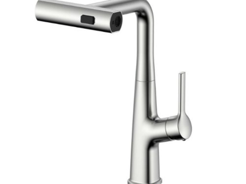 Vòi rửa bát nóng lạnh Kluger KLF0018S có dây rút