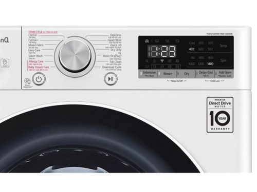 bang dieu khien may giat say lg giat 8 5 kg say 5 kg fv1408g4w