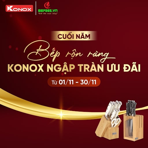 Đại tiệc khuyến mãi Konox Đại tiệc khuyến mãi Konox