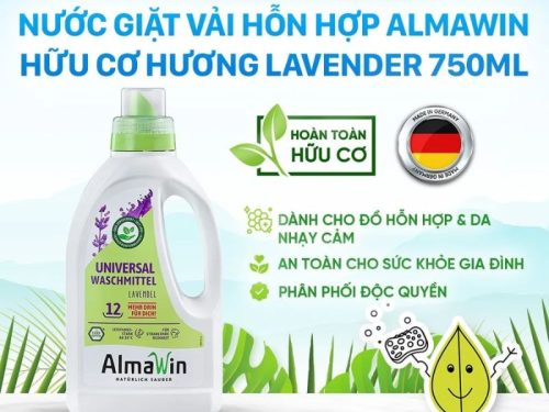 Nước giặt Almawin hữu cơ hương Lavender 750ml HMH.8001750