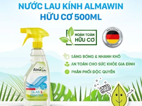 Nước lau kính Almawin hữu cơ 500ml HMH.8034500
