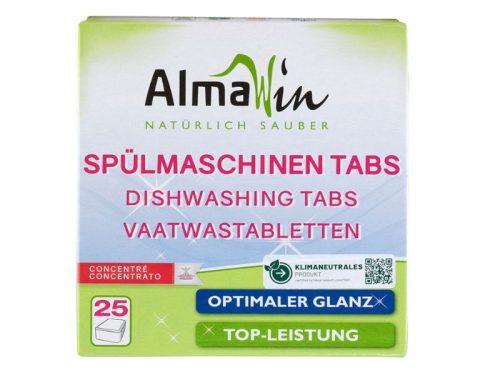 Viên rửa bát Almawin hữu cơ hương chanh 25 viên HMH.0101925