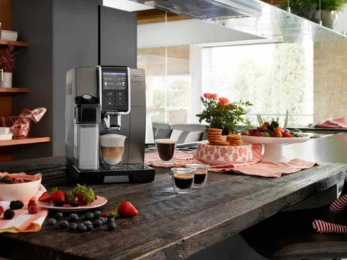 anh thuc te may pha cafe delonghi dinamica plus ecam 370.95.t