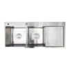 chau rua bat inox 2 ho faster fs 11046hms