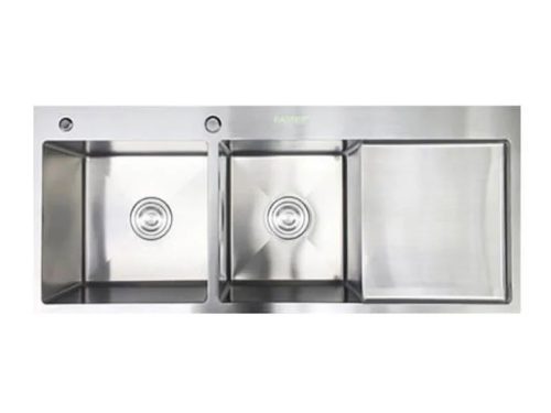 Chậu rửa bát inox 2 hố Faster FS 11046HMS