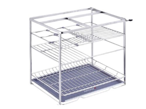 Giá đựng chai lọ gia vị nan dẹt GrandX XS.30S