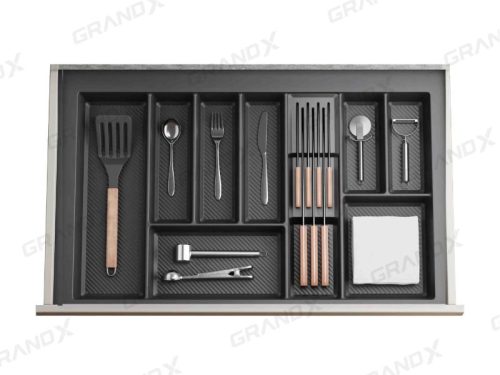 Khay chia thìa nĩa đa năng nhựa PP cao cấp Grandx XT.P900