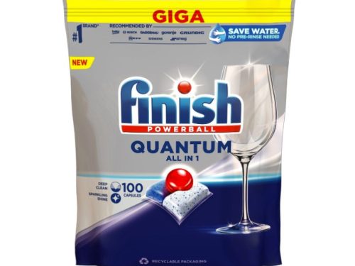 Viên rửa bát Finish Quantum All In One 100 viên