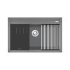Chậu rửa bát Konox Terra 790S Grey 2 Chậu rửa bát Konox Terra 790S Grey