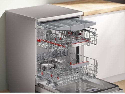 Bên trong máy rửa bát Bosch SMS6ZCI85M