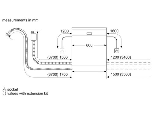 Lắp đặt máy rửa bát Bosch SMS6ZCI85M
