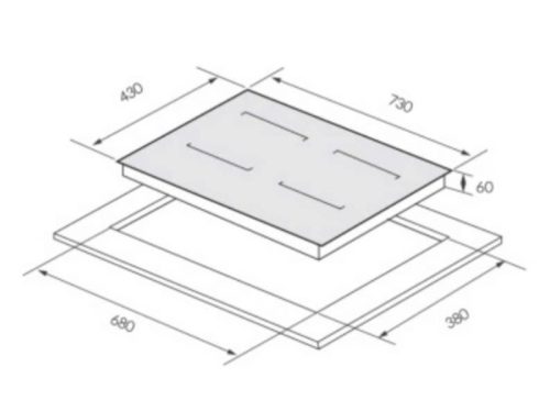 Kích thước bếp từ GrandX GX IP879JP