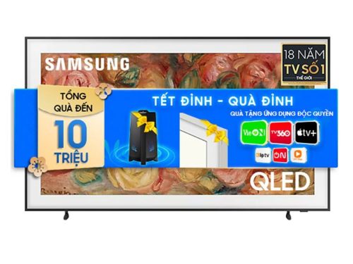 Smart Tivi Khung Tranh The Frame QLED Samsung 4K 75 Inch QA75LS03D
