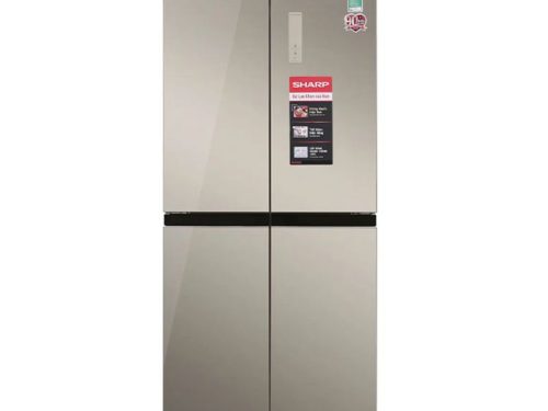 Tủ Lạnh 4 cánh Multi Doors Inverter 401 Lít Sharp SJ-FXP480VG-CH