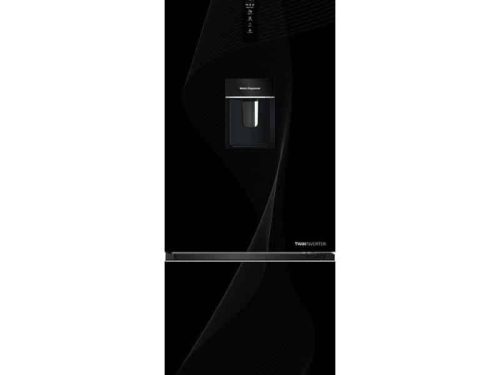 Tủ lạnh 2 cánh ngăn đá dưới Inverter 320 lít Aqua AQR-B380MA(WGP)U1
