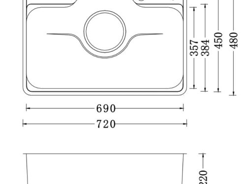 kich thuoc chau rua bat nobinox liken nl724d