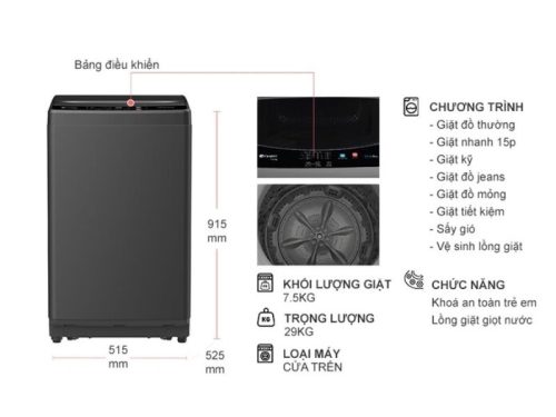 kich thuoc may giat casper 7 5 kg wt 75ng1 cua tren