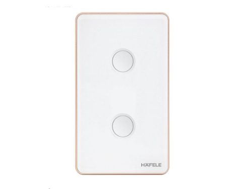 Công tắc ZB 2GUS 10A trắng L Hafele HSL-LS2G01W 820.71.004